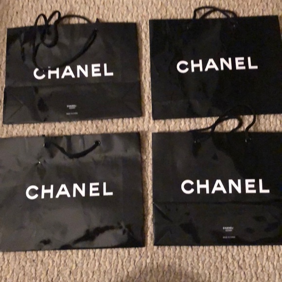 CHANEL Handbags - Chanel (4) shopping bags